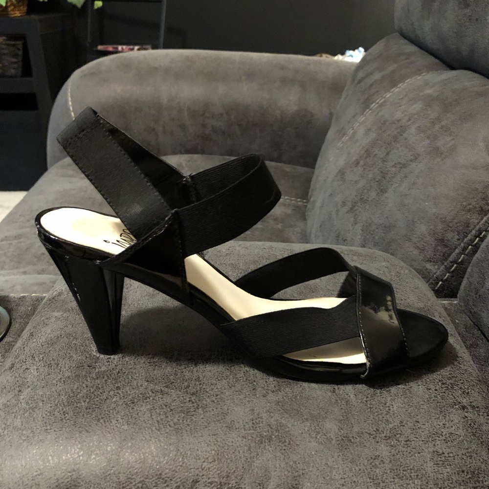 Size 10 Women’s Impo Stretch Black Stiletto Pumps